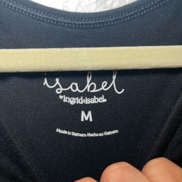 Isabel Maternity black fitted tank dress size medium - Picture 4 of 6